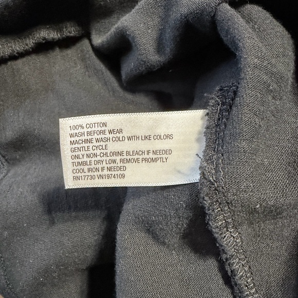 Universal Thread Black Cutout Tie Waist Mini Dress Size M Cotton Skater Sporty - Picture 7 of 7